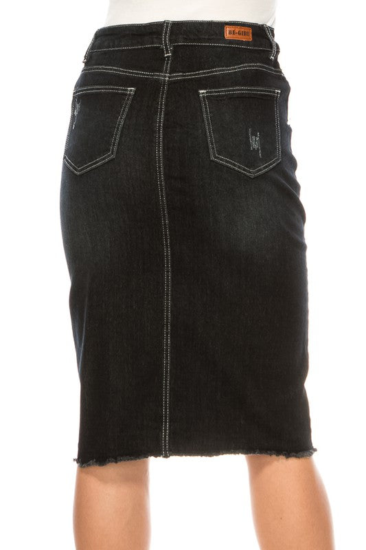 Kelbie Denim Skirt