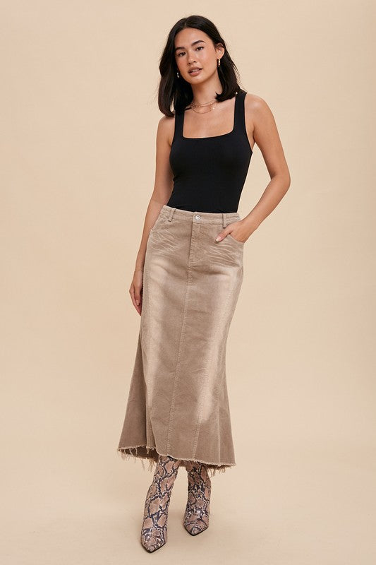 Livi Corduroy Skirt