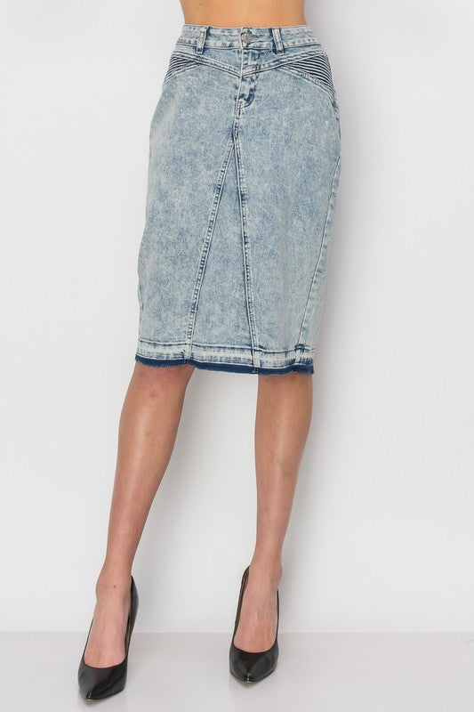 Olivia Denim Skirt