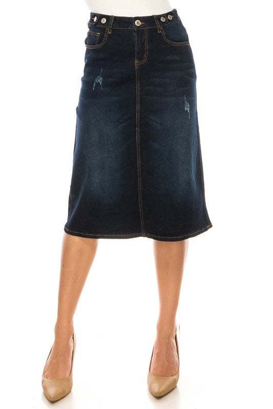 Faith Denim Skirt