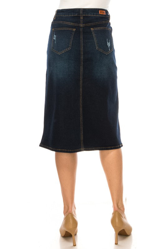 Faith Denim Skirt