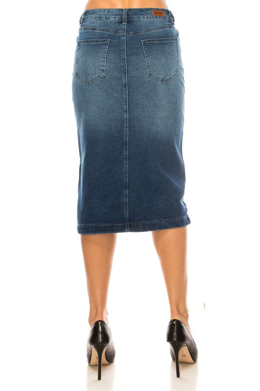 Karder Denim Skirt