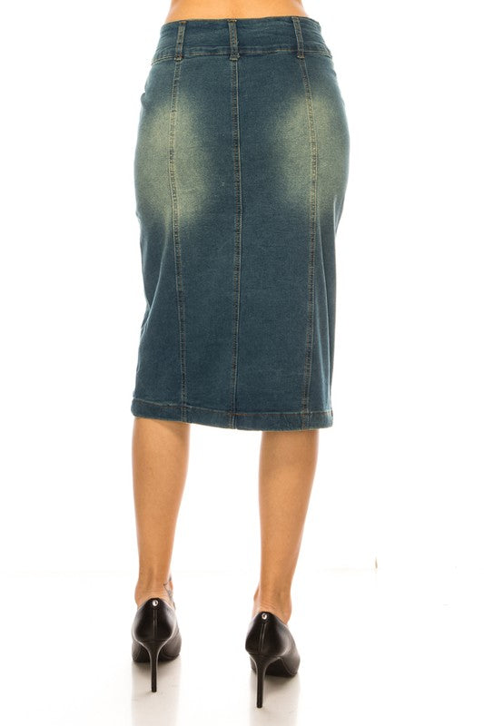 Karlee Denim Skirt