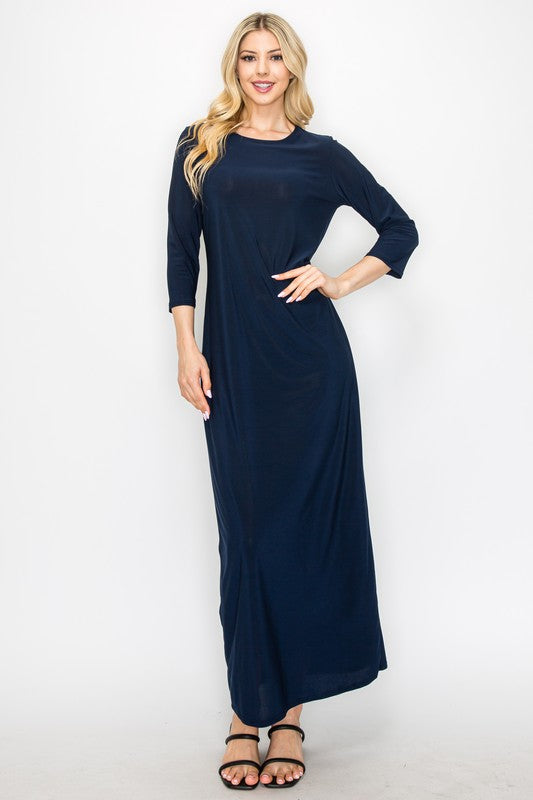 Plus Maxi Layering Dress