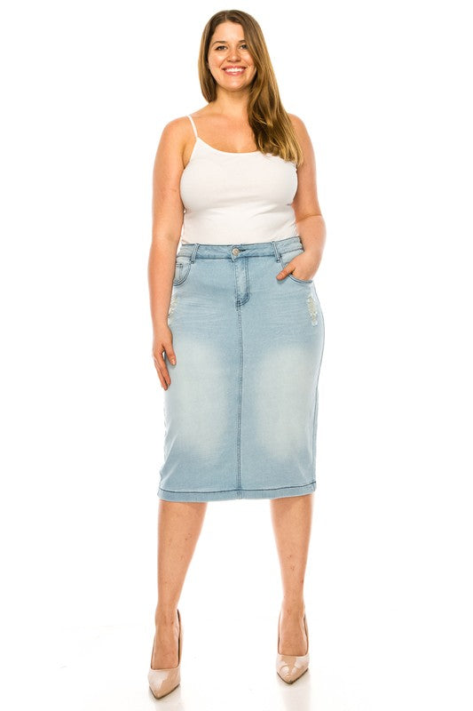 Maeve Denim Skirt 79133