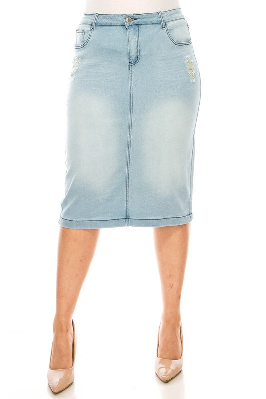 Maeve Denim Skirt 79133