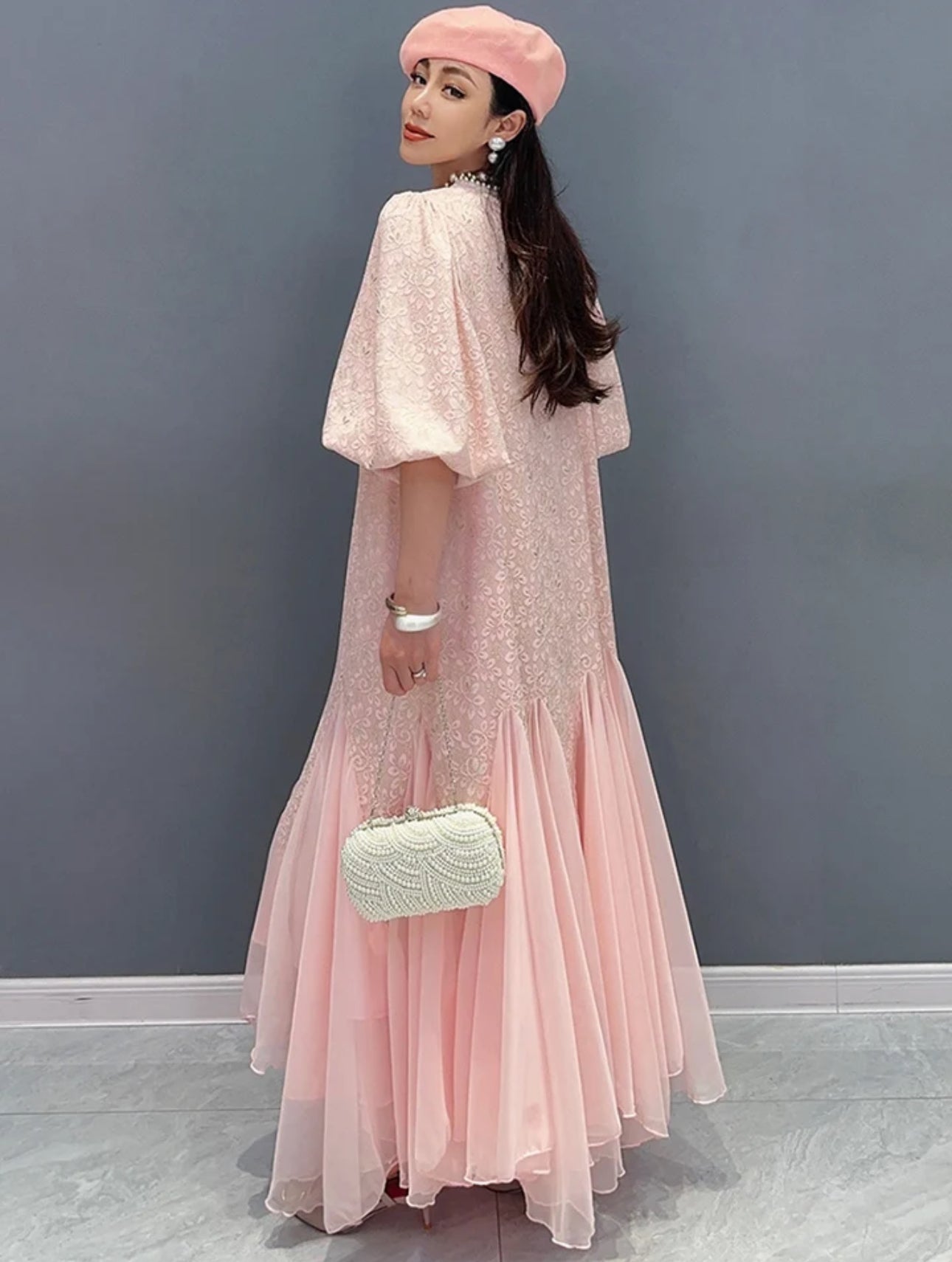Everly Dress-Pink