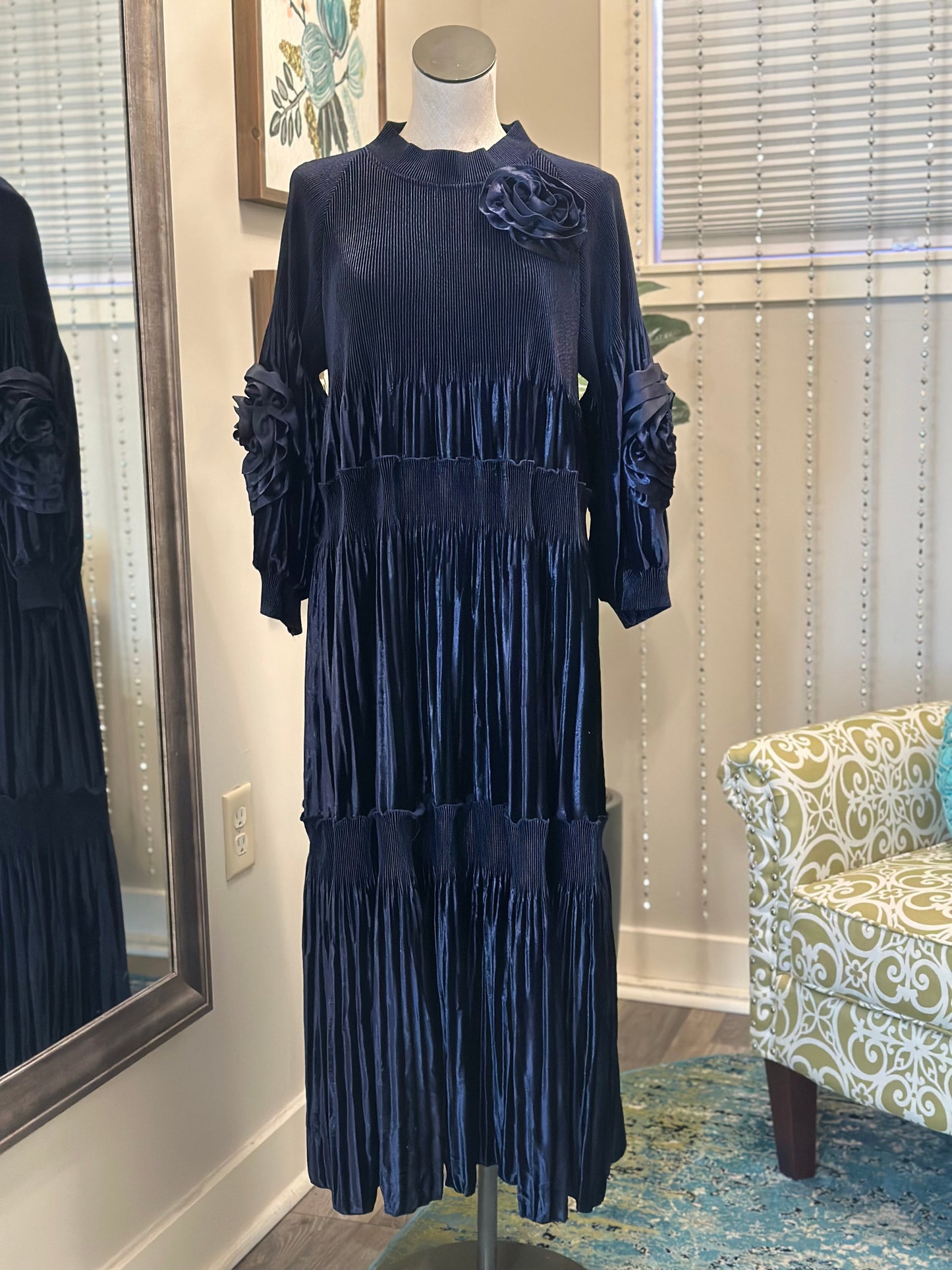 Emerson Dress-Navy