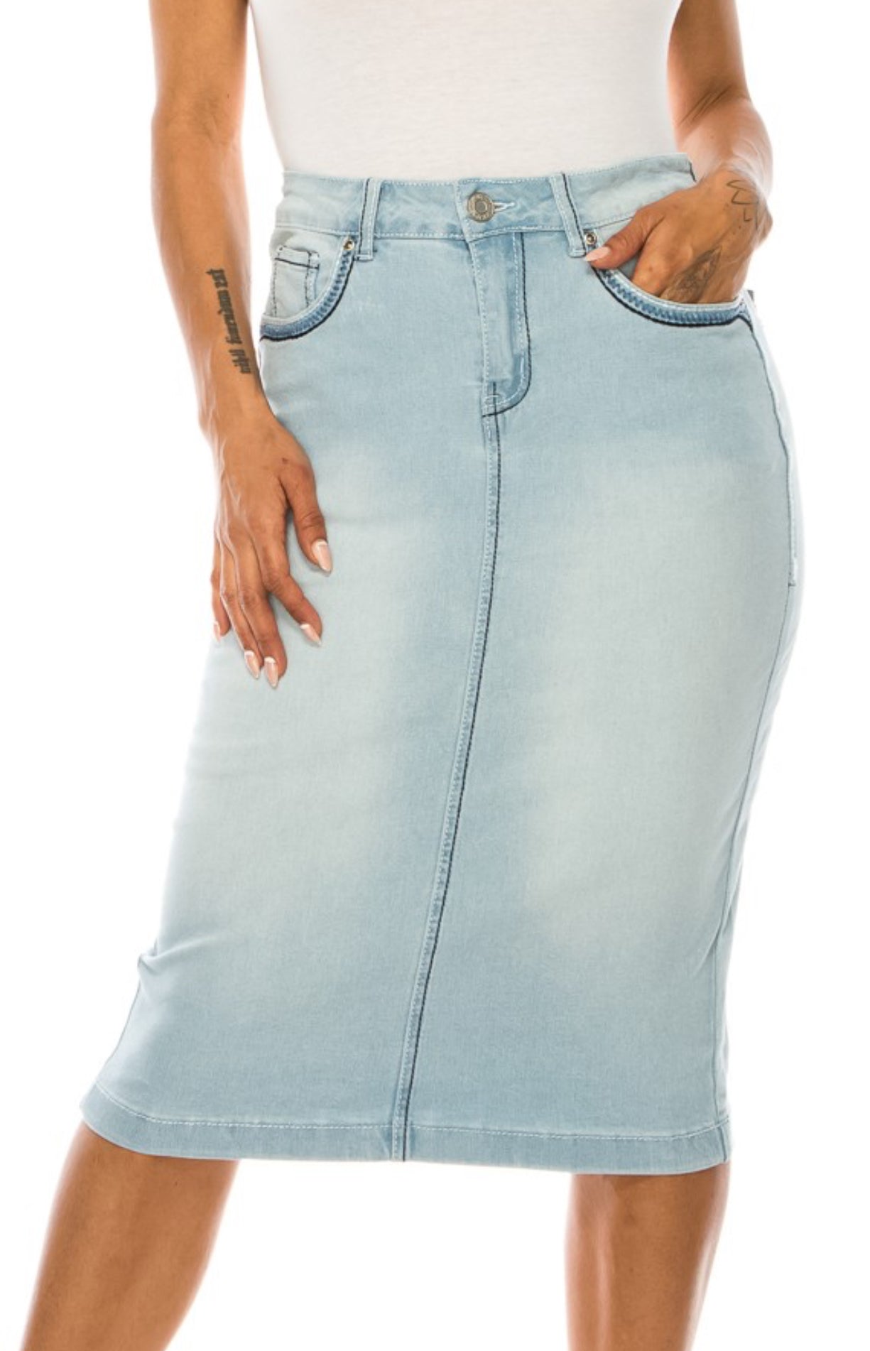 Kaitlyn Denim Skirt