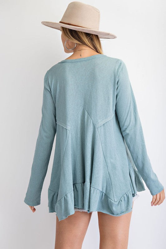 Tara Ruffled Tunic