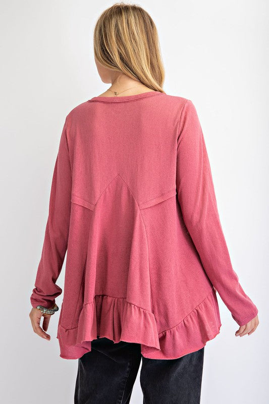 Tara Ruffled Tunic