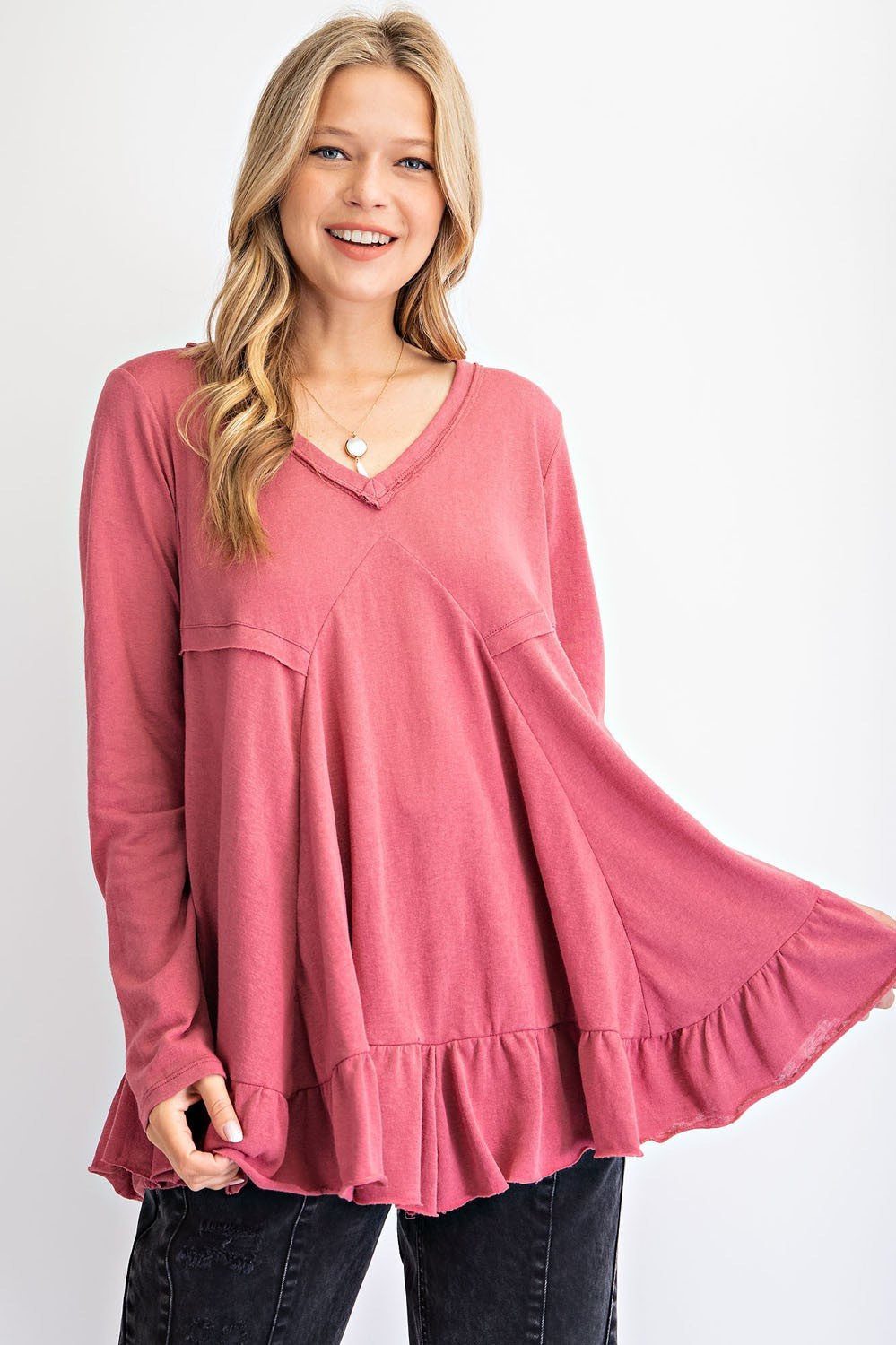 Tara Ruffled Tunic