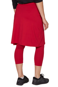 Red Snoga Faux Wrap Athletic Skirt – Be Modest Boutique