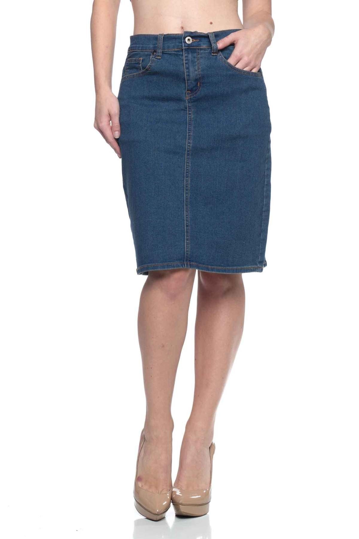 Grace Vintage Denim Skirt