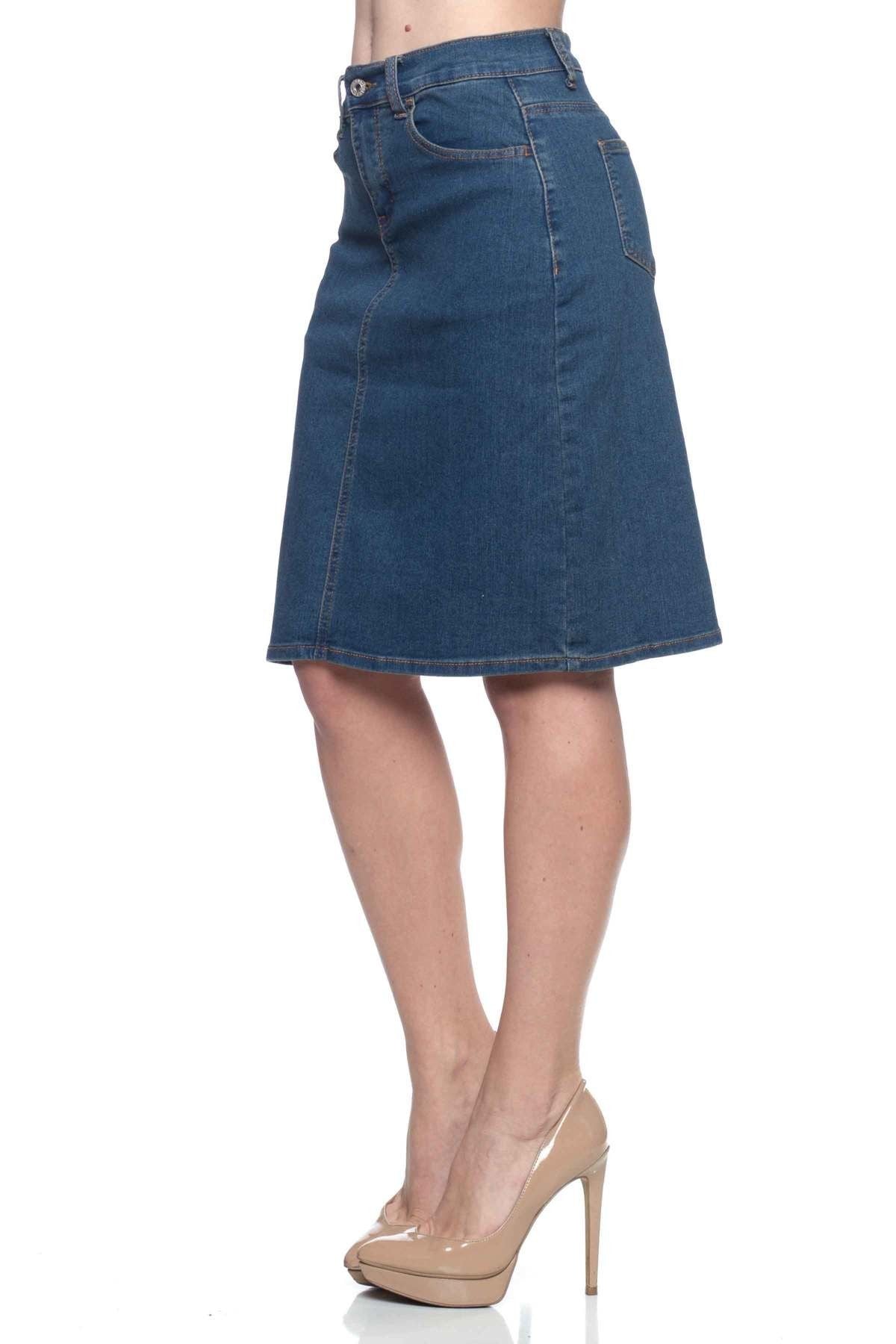 Grace Vintage Denim Skirt